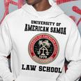 Università Delle Samoa American Law School Felpa con cappuccio Regalos divertidos