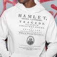 William Shakespeare Hamlet Camicia Letteratura Teatro Regalo Felpa con cappuccio Regalos divertidos