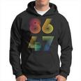 86 47 Anti Trump 8647 Impeach 47 Anti-Trump President Retro Hoodie