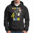 Adesso Ho 4 Anni Puzzola Compleanno Felpa con cappuccio