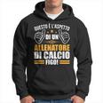 Allenatore Calcio Figo Uomo Regalo Divertente Compleanno Felpa con cappuccio
