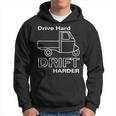Ape Piaggio Drive Hard I Ape 50 Tm Car Accessori Tuning Felpa con cappuccio