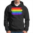 Bandiera Arcobaleno Lgbt Sul Cuore Felpa con cappuccio