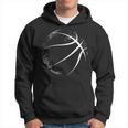 Basketball Silhouette Basketball Kapuzenpullover