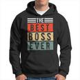 The Best Boss Ever Divertente Capo Direttore Regalo Felpa con cappuccio