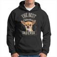 Best Chihuahua Dad Ever Chihuahuaintage Regalos Uomo Felpa con cappuccio