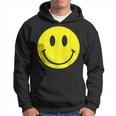 Camicia Coniso Sorriso Giallo Sveglio Felice Pace Sorridente Bambini Felpa con cappuccio