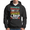 Camper Boys Camping Brothers Don't Let Brothers Camp Alone Hoodie