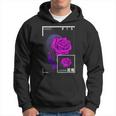 Cherry Blossom Giapponese Retro Rose Graphic Felpa con cappuccio
