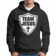 Christliches Team Jesus Mit Kreuz Kapuzenpullover