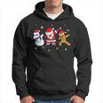 Christmas Dab Dabbing Bonhomme De Neige Du Père Noël Sweat à capuche