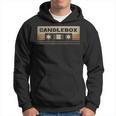 Circle Retro Faded Candles Box 90S Cassette Rock Vintage Hoodie