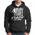 Combattente Muay Thai Boxe Arti Marziali Felpa con cappuccio