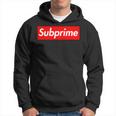 Con Logo Subprime Box Felpa con cappuccio