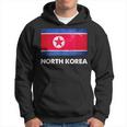 Corea Del Nord Bandiera Nordcoreana Felpa con cappuccio