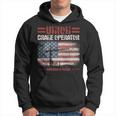 Crane Operator Union Patriotic American Flag Hoodie