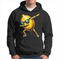 Dabbing Giallo Limone Limone Divertente Con Motivo Di Felpa con cappuccio