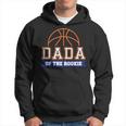 Dada Of Rookie 1St Birthday Basketball Theme Matching Party Hoodie