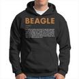 Definizione Di Dog Beagle Felpa con cappuccio