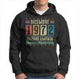 Dicembre 1972Intage Maglia 52 Compleanno Anni Uomo Donna Con Collo A Felpa con cappuccio