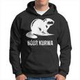 Divertente Bober Bóbr Kurwa Polacco Internet Meme Beaver Felpa con cappuccio