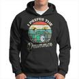 Divertido Rock Music Band Drum Player Retrointage Sudadera