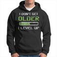 I Don't Get Older I Level Up Distressed Gamer Felpa con cappuccio