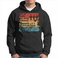 Eat Sleep Foosball Ripetereintage Retro Foosball Felpa con cappuccio