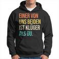 Eineron Uns Beiden Ist Klüger Als Du Retro Kapuzenpullover