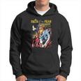 Faith Over Fear American Flag Jesus Christ Lion Hoodie