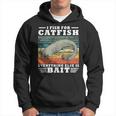 I Fish Catfish Divertente Regalo Di Pesca Al Pesce Siluro Felpa con cappuccio