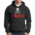 With Ironic Anstaltleitung Skull Slogan S Kapuzenpullover