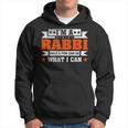 Profession Quote I'm A Rabbi Felpa con cappuccio