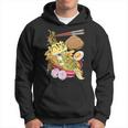 Geco Leopardino Kawaii Geco Leopardo Ramen Lucertola Felpa con cappuccio