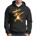 Girafe Jaune Dabbing Motif Amusant Avec Girafe Sweat à capuche