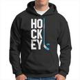 Hockey Su Ghiaccio Giocatore Hockey Figlio Regalo Hockey Felpa con cappuccio