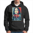 Hope Hate Heal Rise Kamala 2024 Per La Campagna Del Presidente Felpa con cappuccio