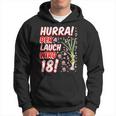 Hurra Der Lauch Wird 18 18Th Birthday 18Th Honourful Fun Kapuzenpullover