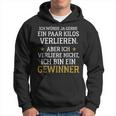 Ich Bin Ein Winner Diet Lose Weight Nutrition Kapuzenpullover