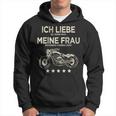 Ich Liebe Es Wenn Meine Frau Mich Motorrad Fahren Lässt Lässt Kapuzenpullover