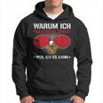 Ich Spiele Table Tennis Weil Ich Es Kann Table Tennis Player Kapuzenpullover