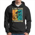 Idea Pensionato Retro Bici Ciclista Gadget Pensione Uomo Felpa con cappuccio