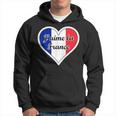 J'aime La France Drapeau J'aime La Culture Française Paris Francaise Sweat à capuche