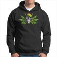 Jamaican Weed Smoking Marijuana Cannabis Felpa con cappuccio