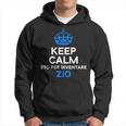 Keep Calm Annuncio Gravidanza Zio Presto Diventa Futuro Zia Felpa con cappuccio
