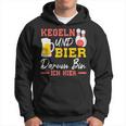 Kegel Und Bier Kapuzenpullover