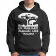 Kilimanjaro National Park Felpa con cappuccio