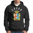 Lecco Stemma Jersey Bandiera Calcio Felpa con cappuccio