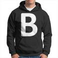 Letter B Kapuzenpullover