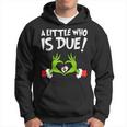 A Little Who Is Baby Due Announcement Christmas Pregnancy Hoodie